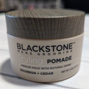 Share BLACKSTONE Styling Pomade Bourbon + Cedar Hair Styling 4.0 oz